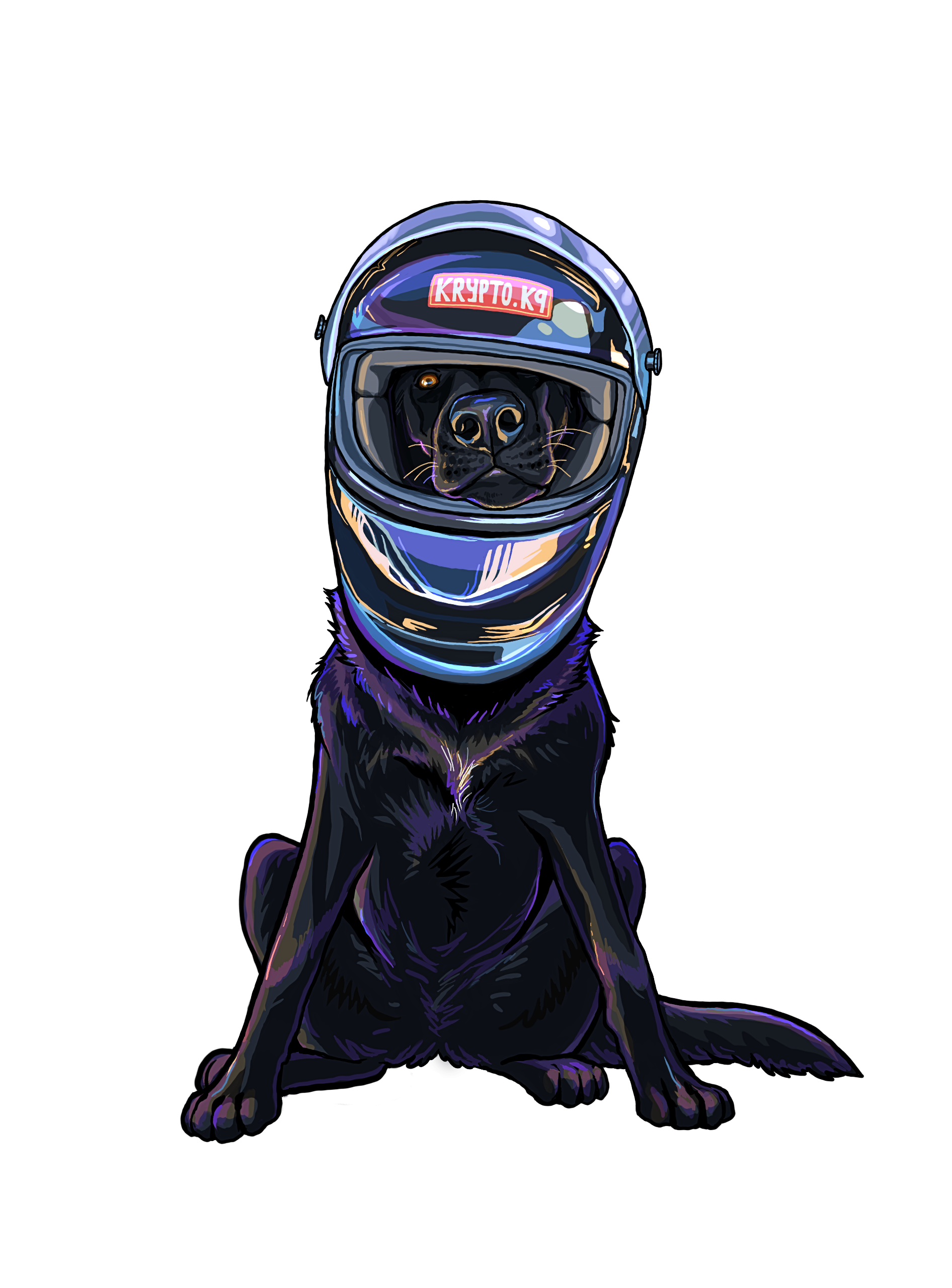 Krypto K9 Mascot